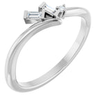 Accented Bypass Ring