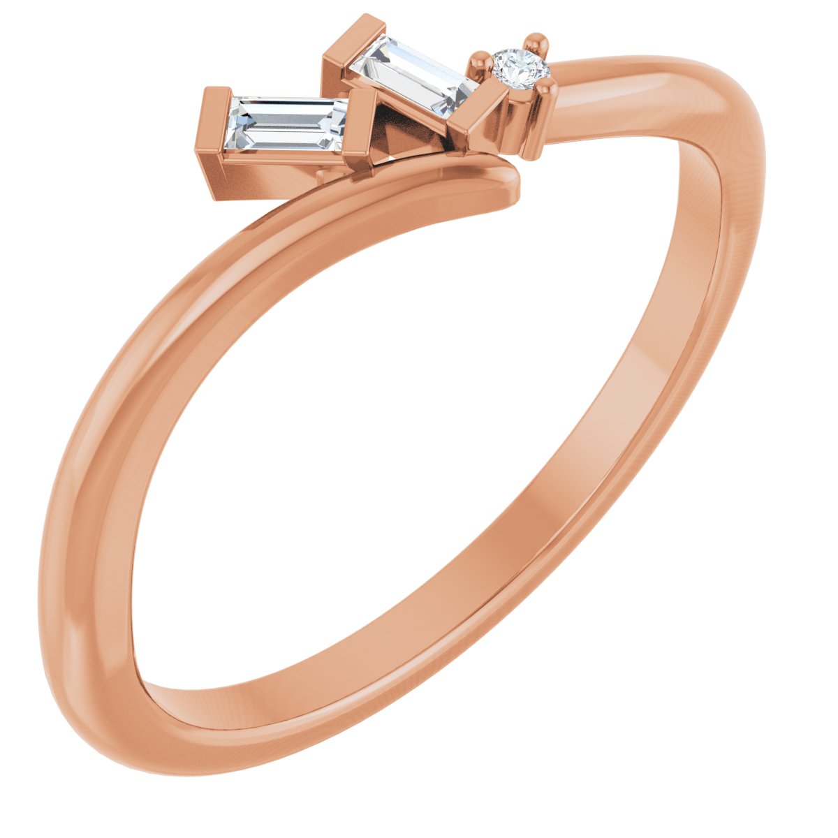 Accented Bypass Ring