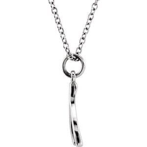 Tiny Posh® Wishbone Necklace