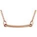 Tiny Posh® Bar Necklace