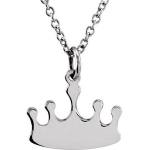 Tiny Posh® Crown Necklace