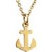 Tiny Posh® Petite Anchor Necklace