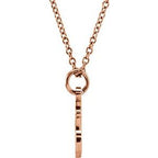 Tiny Posh® Petite Anchor Necklace