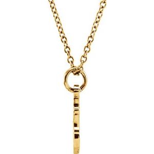 Tiny Posh® Petite Anchor Necklace