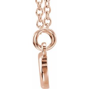Tiny Posh® Infinity-Inspired Necklace or Center