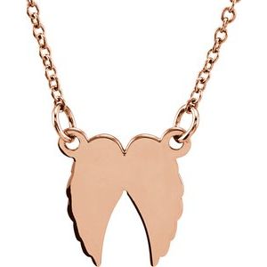 Tiny Posh® Angel Wings Necklace