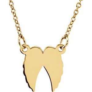 Tiny Posh® Angel Wings Necklace