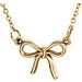 Tiny Posh® Knotted Bow Necklace