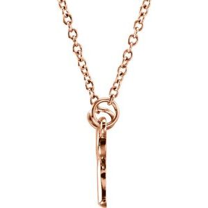 Tiny Posh® Knotted Bow Necklace