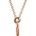 Tiny Posh® Double Heart Necklace