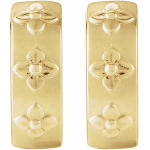 Hinged Hoop Earrings