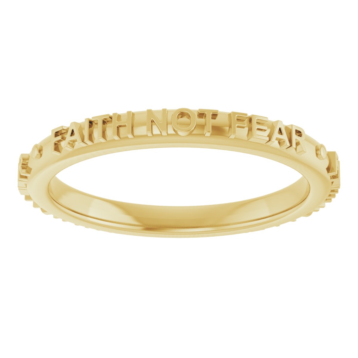 Faith Not Fear Ring