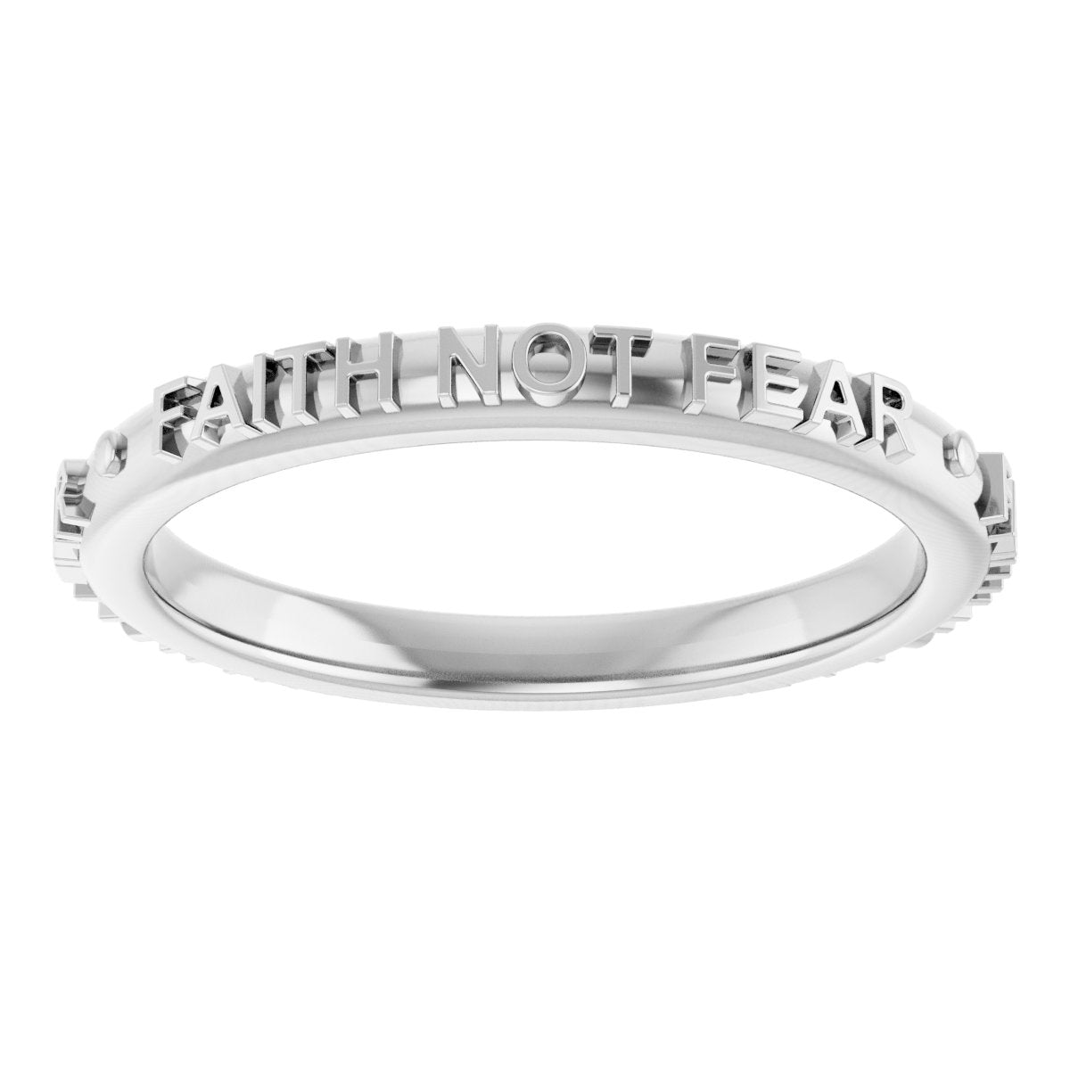 Faith Not Fear Ring