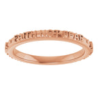 Faith Not Fear Ring