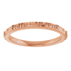 Faith Not Fear Ring