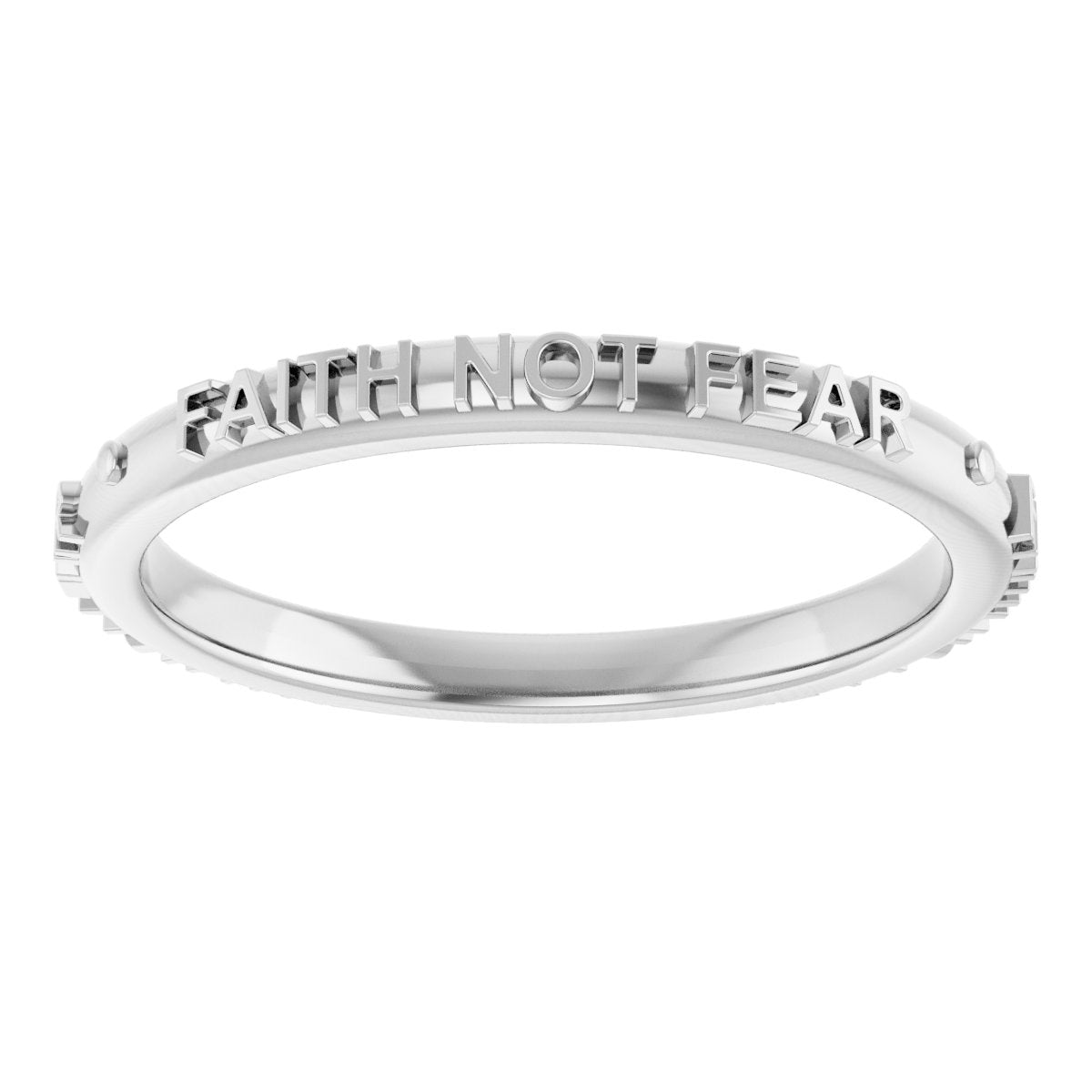 Faith Not Fear Ring
