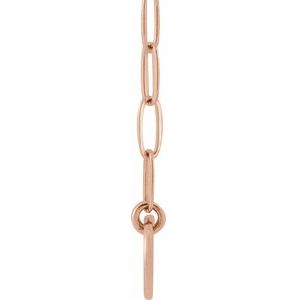 Engravable Bar Necklace