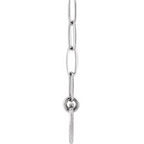 Engravable Bar Necklace
