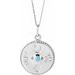 Accented Spiritual Necklace or Pendant