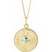 Accented Spiritual Necklace or Pendant