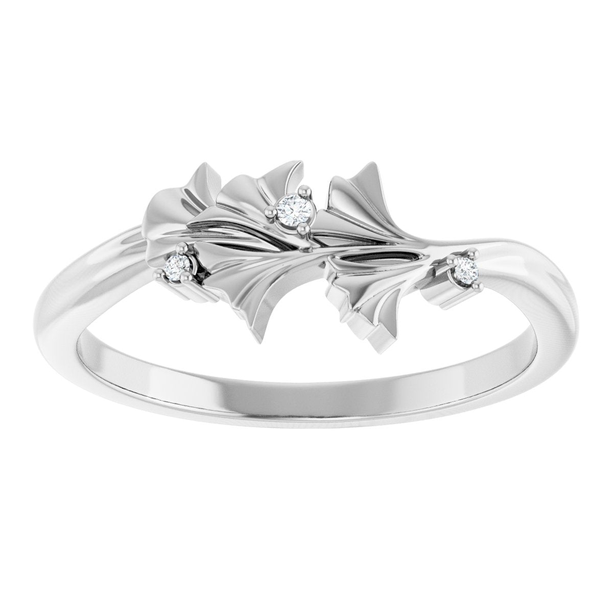 Accented Floral Ring