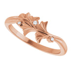 Accented Floral Ring