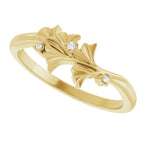 Accented Floral Ring