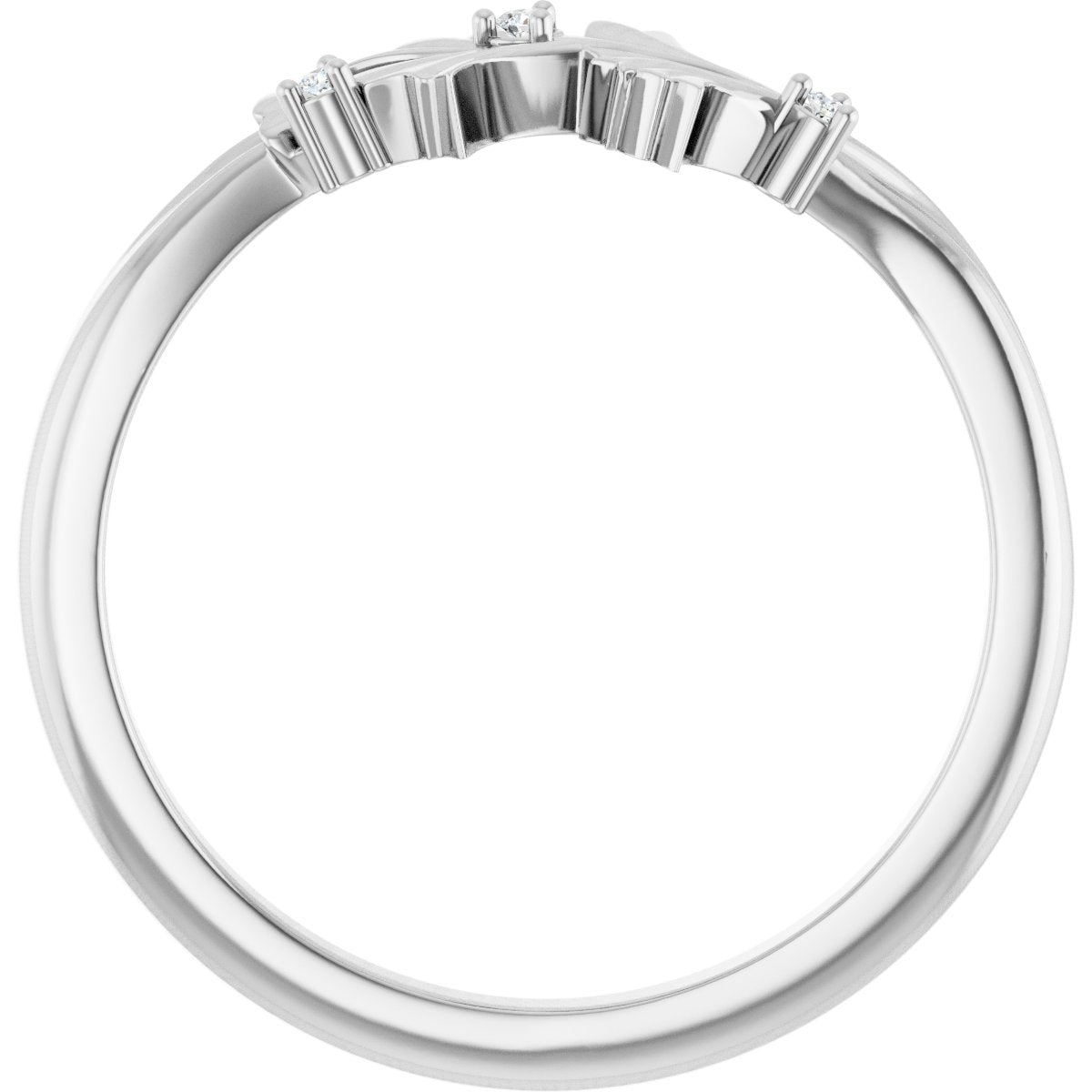 Accented Floral Ring