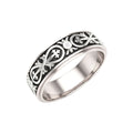 Sculptural Infinity-Inspired Band