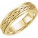 Hand-Woven Comfort-Fit Flat Band