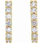 J-Hoop Earrings