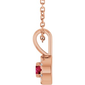 Halo-Style Necklace or Pendant