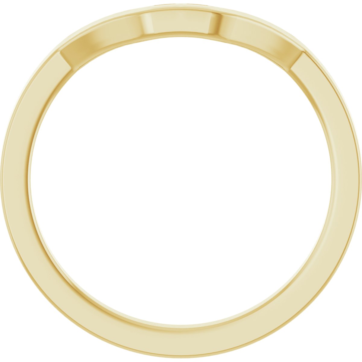 Half-Bezel Accented Engagement Ring or Band