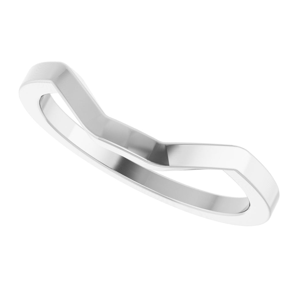 Half-Bezel Accented Engagement Ring or Band