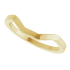 Half-Bezel Accented Engagement Ring or Band