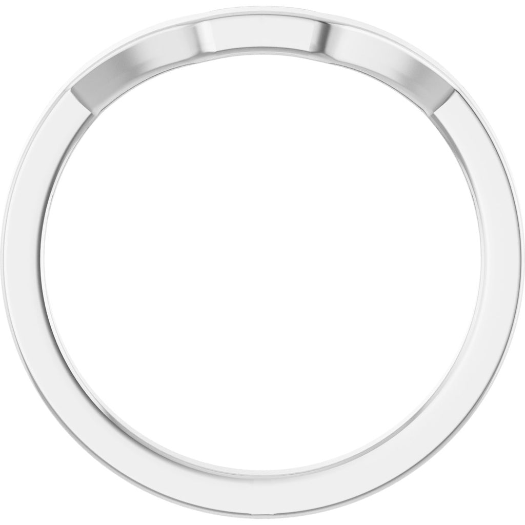 Half-Bezel Accented Engagement Ring or Band