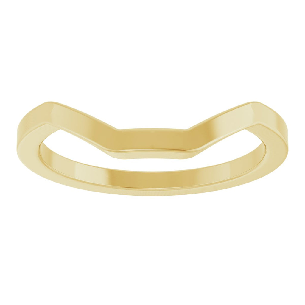Half-Bezel Accented Engagement Ring or Band