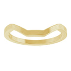 Half-Bezel Accented Engagement Ring or Band