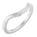 Half-Bezel Accented Engagement Ring or Band
