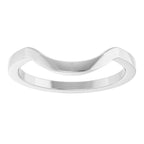 Half-Bezel Accented Engagement Ring or Band