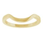 Half-Bezel Accented Engagement Ring or Band