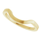 Half-Bezel Accented Engagement Ring or Band