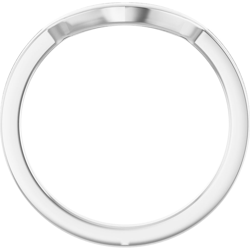 Half-Bezel Accented Engagement Ring or Band