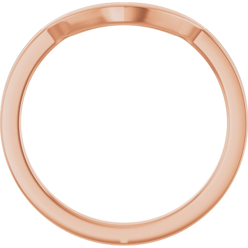 Half-Bezel Accented Engagement Ring or Band