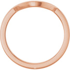 Half-Bezel Accented Engagement Ring or Band