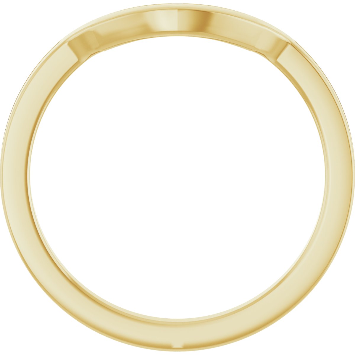 Half-Bezel Accented Engagement Ring or Band