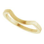 Half-Bezel Accented Engagement Ring or Band