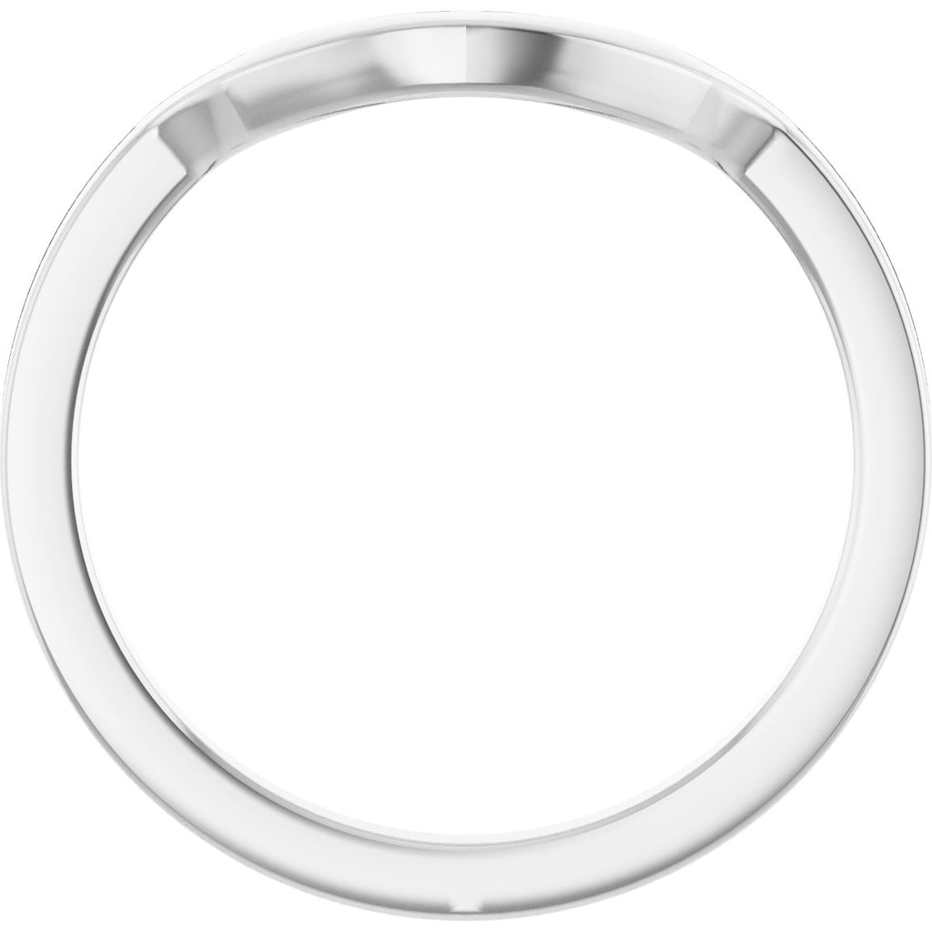 Half-Bezel Accented Engagement Ring or Band