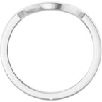 Half-Bezel Accented Engagement Ring or Band