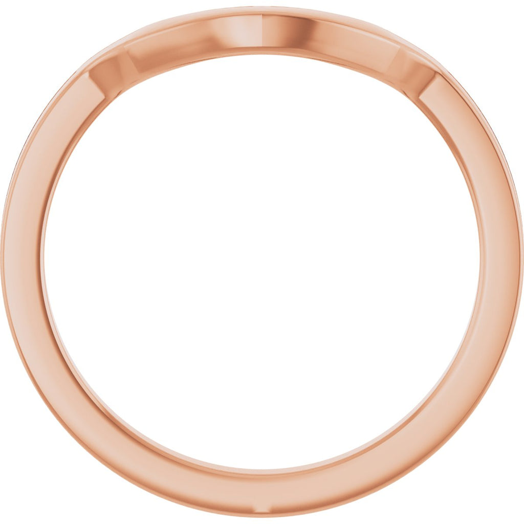 Half-Bezel Accented Engagement Ring or Band